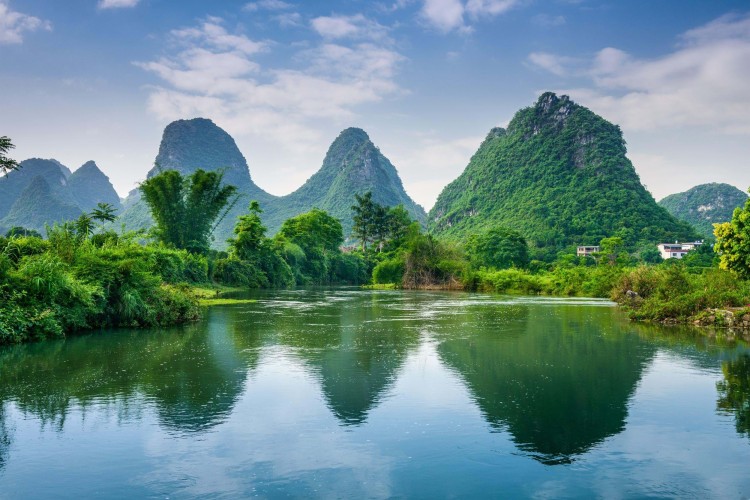 Guilin landscapes in China