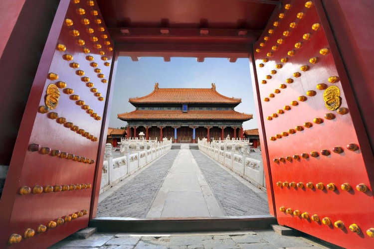 Beijing Forbidden City entrance