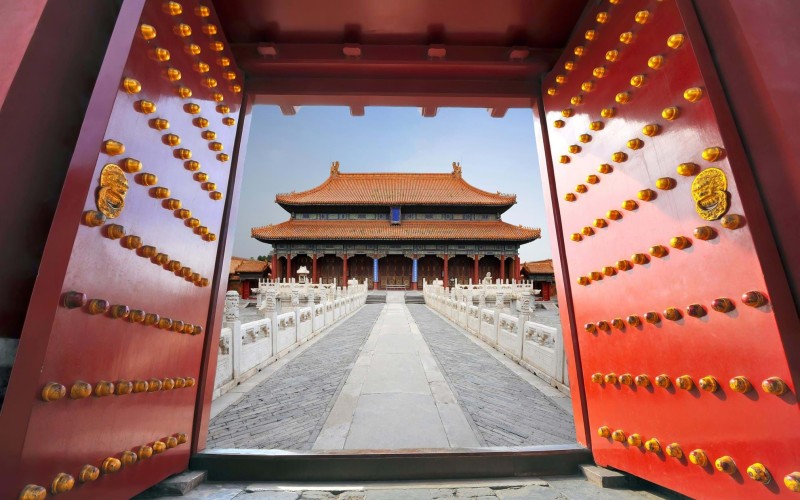Beijing Forbidden City entrance