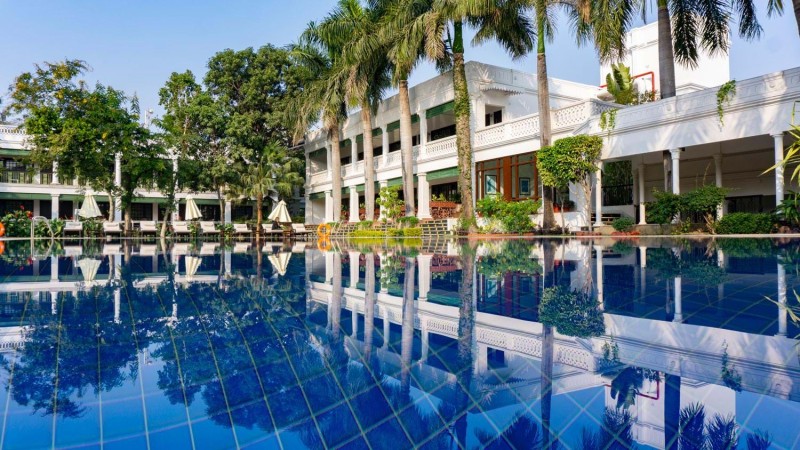 Jehan Numa Palace Bhopal, pool