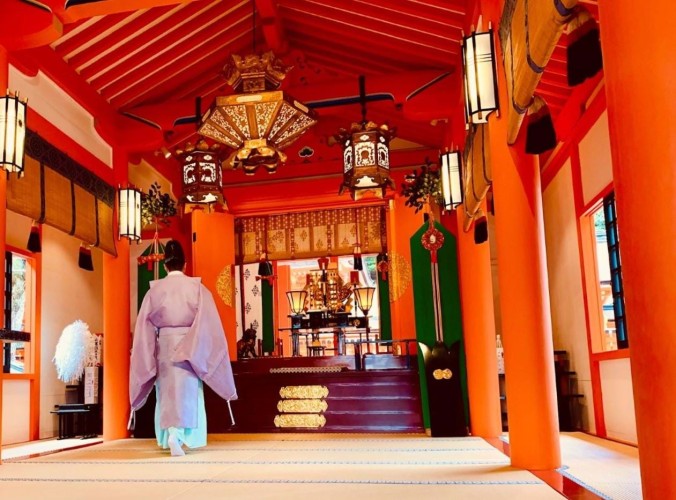 Japan Shinto Ceremony