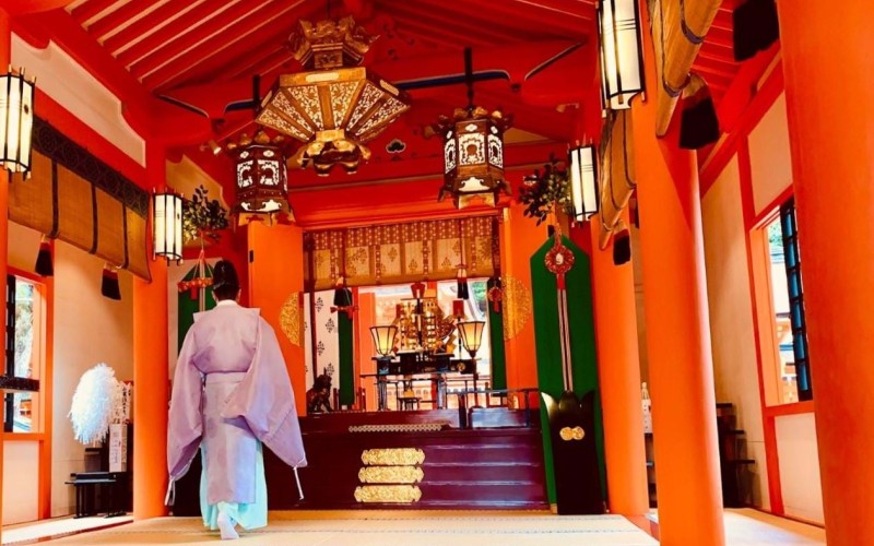 Japan Shinto Ceremony