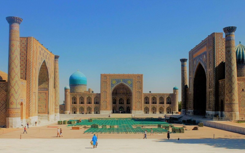 Registan Square in Samarkand