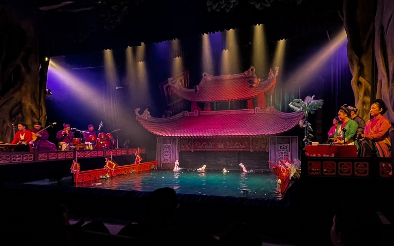 Water Puppet Show in Hanoi
