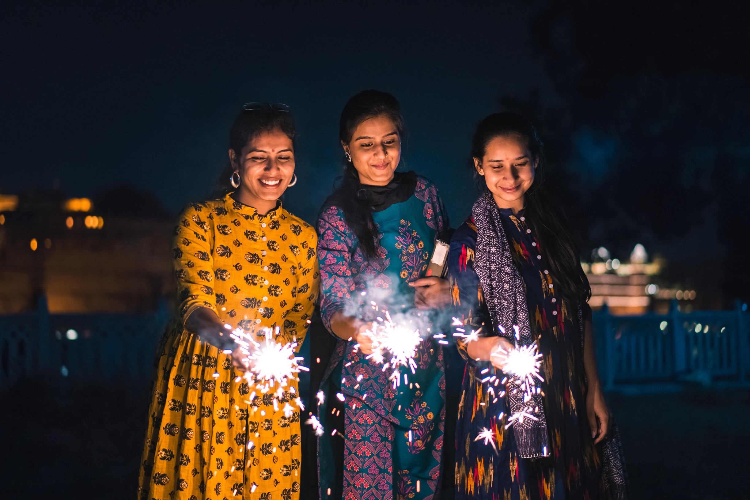 Celebrating Diwali in India