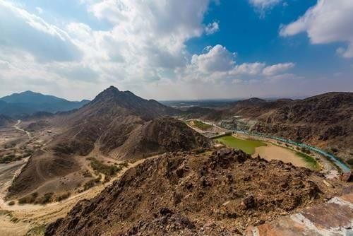 The Hajar Mountains