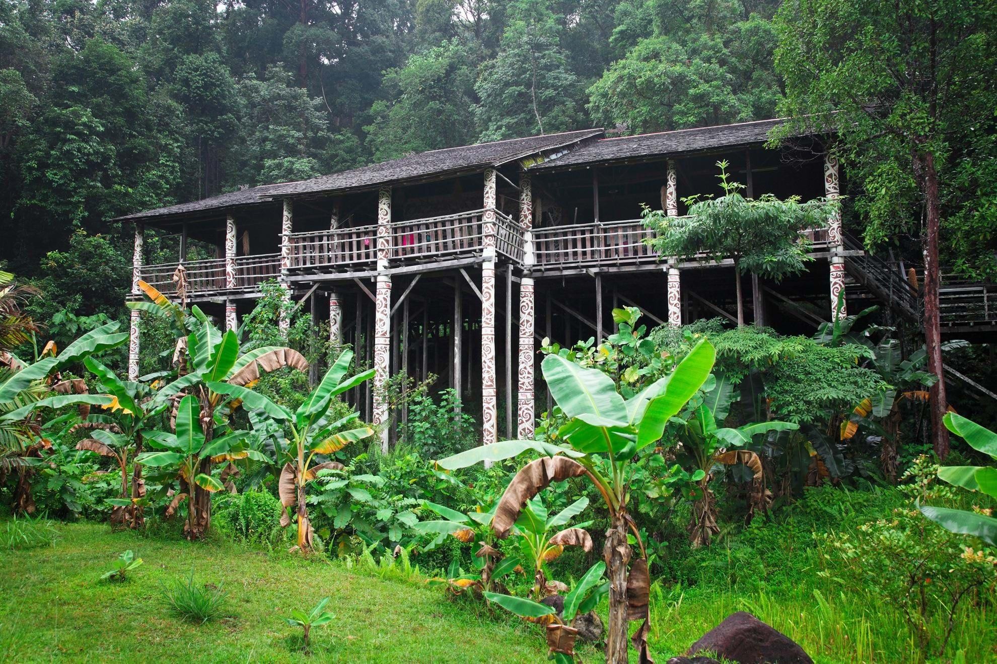 The Iban and the Lemanak Longhouse