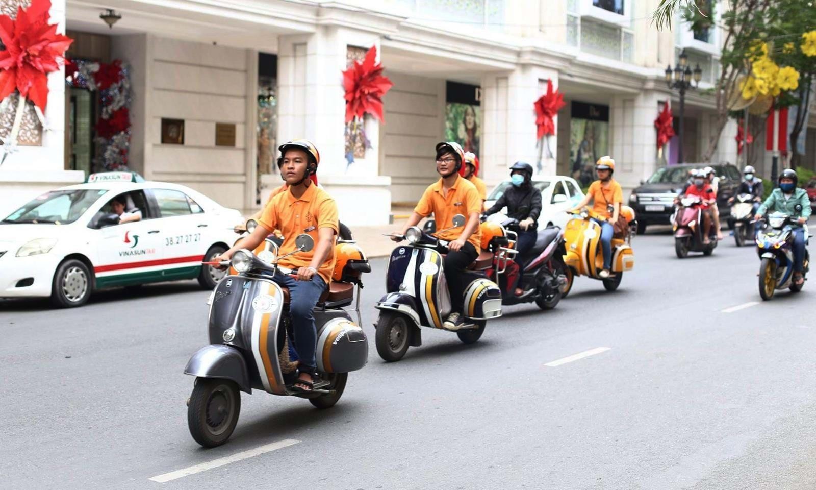 Vespa Tour of HCMC