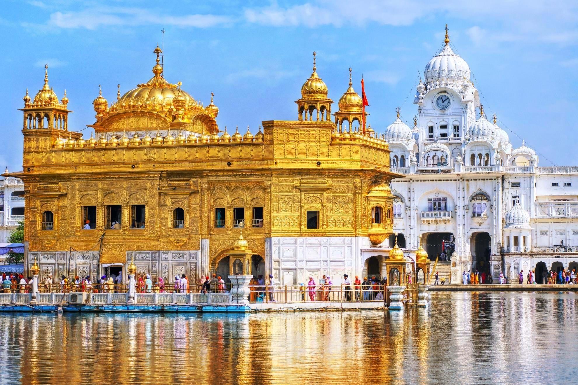 Golden Temple & The Himalayas