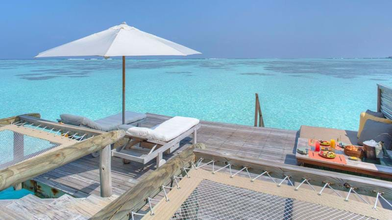 Gili Lankanfushi front deck