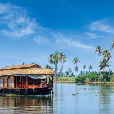 Cruising Kerala's Backwaters