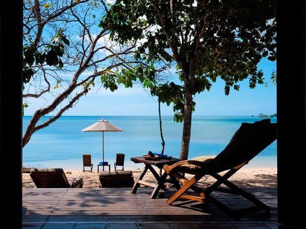 View from our beach villa at The Menjangan boutique resort
